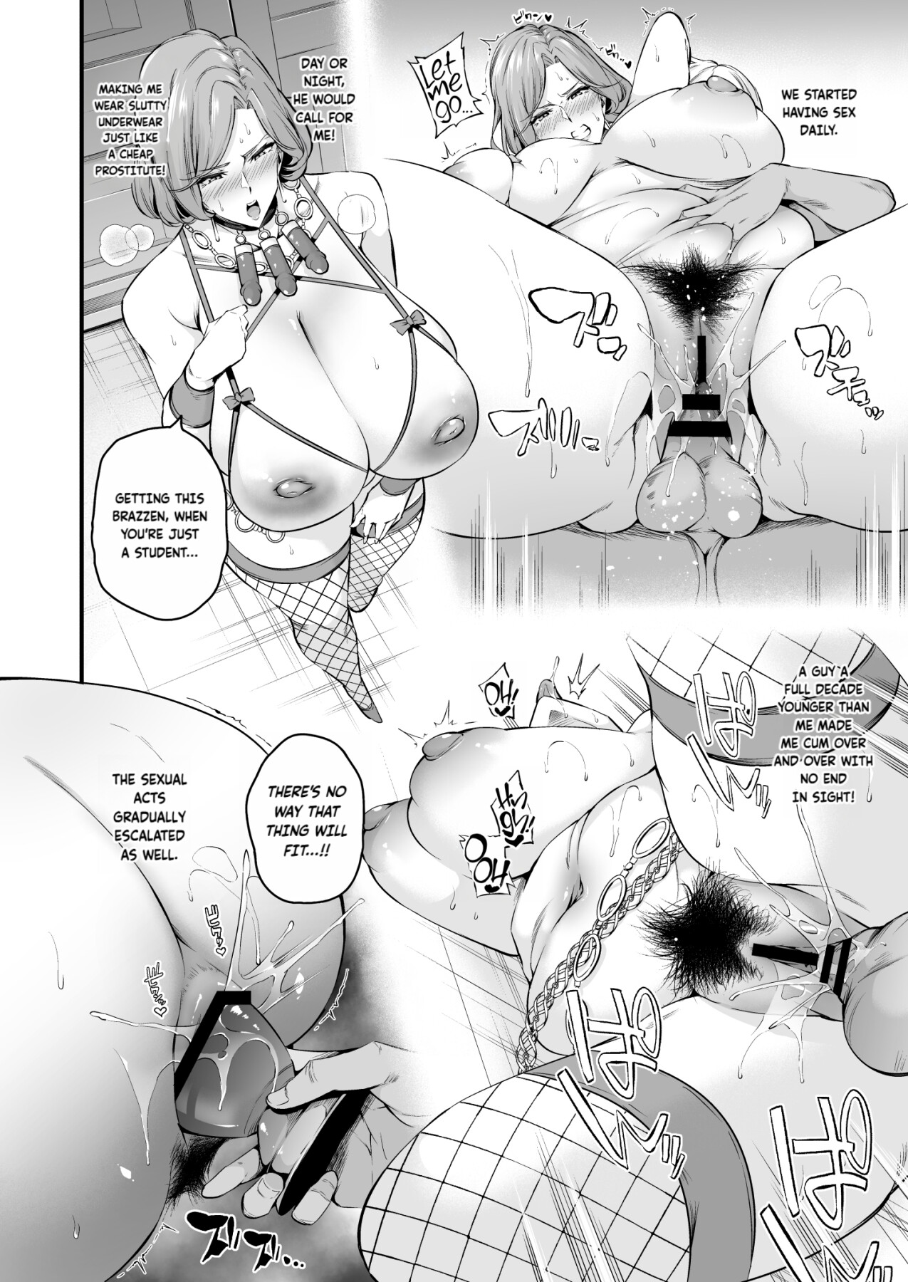 Hentai Manga Comic-The sow principal of Shiramine Academy PROLOGUE-Read-35